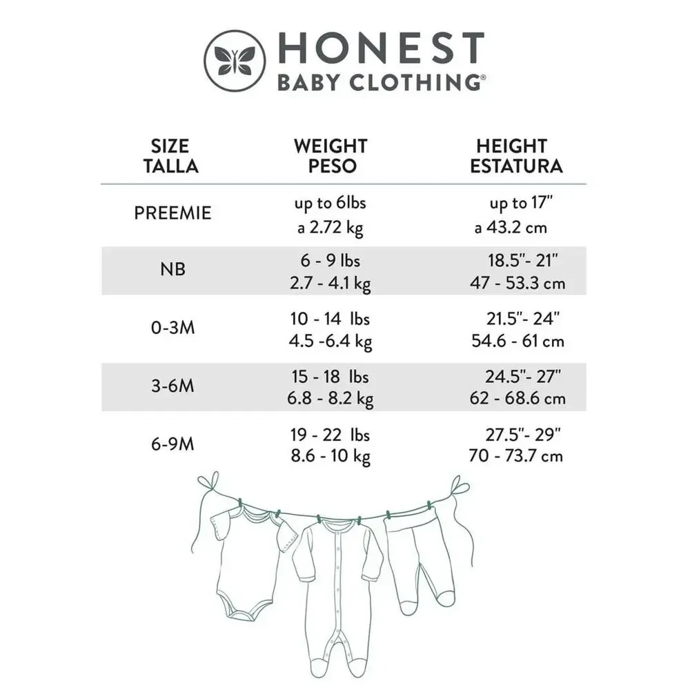 Honest Clothing‎ Baby Christmas Sleeper Size 6-9m Organic Cotton Holiday Santa